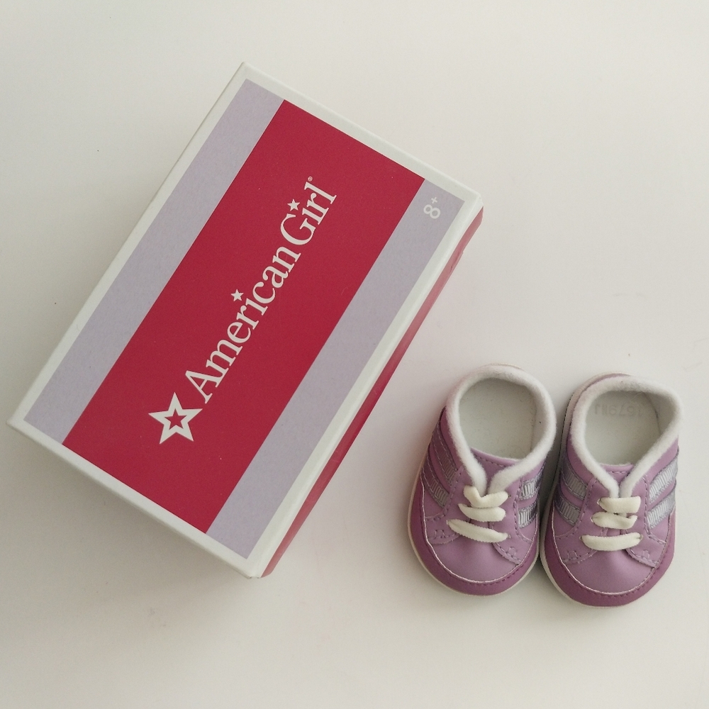 American Girl Doll Sporty Sneakers New In Box Retired From 2008 Collectible